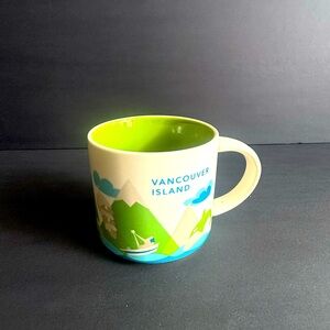 Vancouver Island Canada Starbucks You Are Here Coffee Mug Killer Whale Eagle